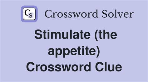 stimulate crossword clue|Stimulate crossword clue 4 Letters